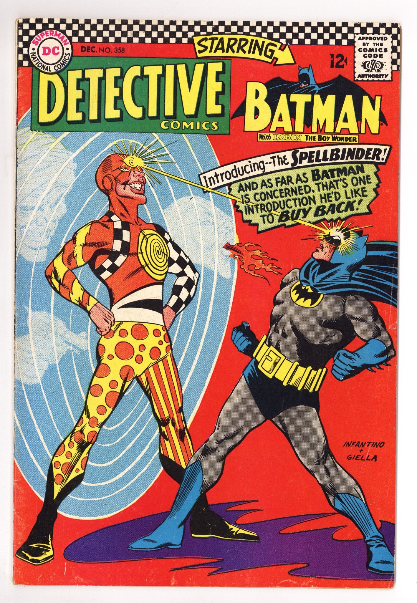 Detective Comics Vol 1 358 VG/FN (5.0) (1966) 