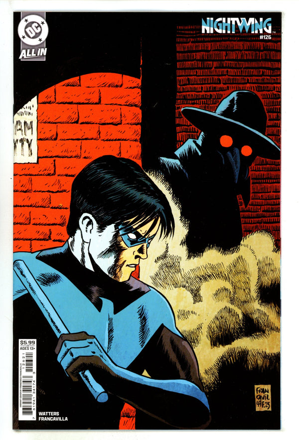 Nightwing Vol 4 126 Francavilla Variant (2025)