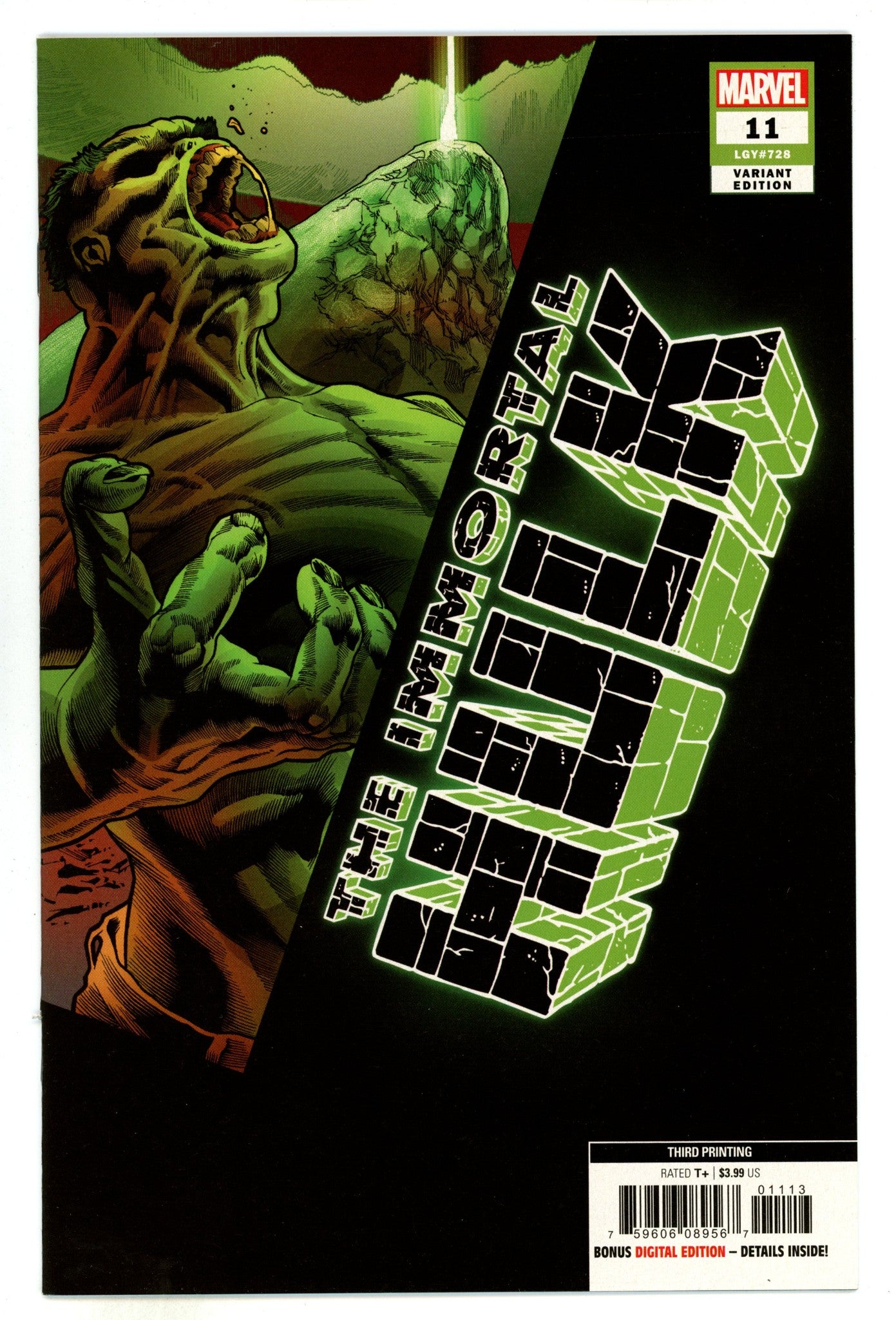 Immortal Hulk 11 Mid Grade (2019) 3rd Print 