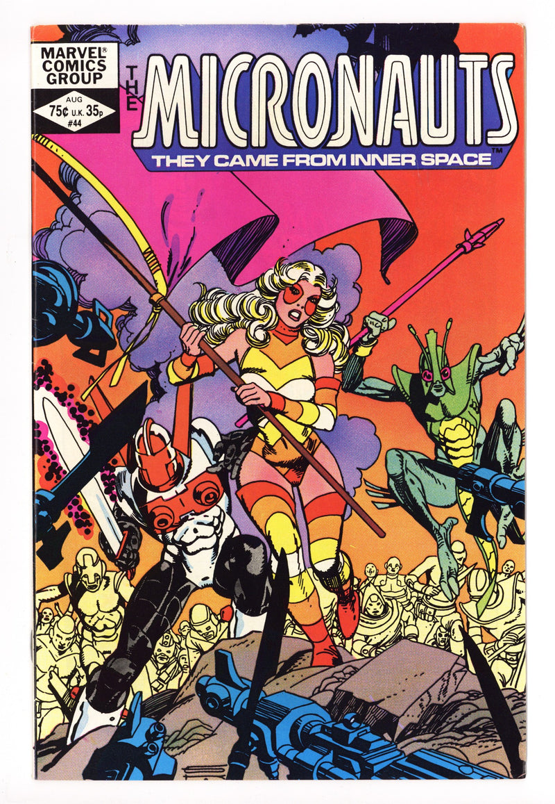 Micronauts Vol 1 44 Mid Grade (1982) 
