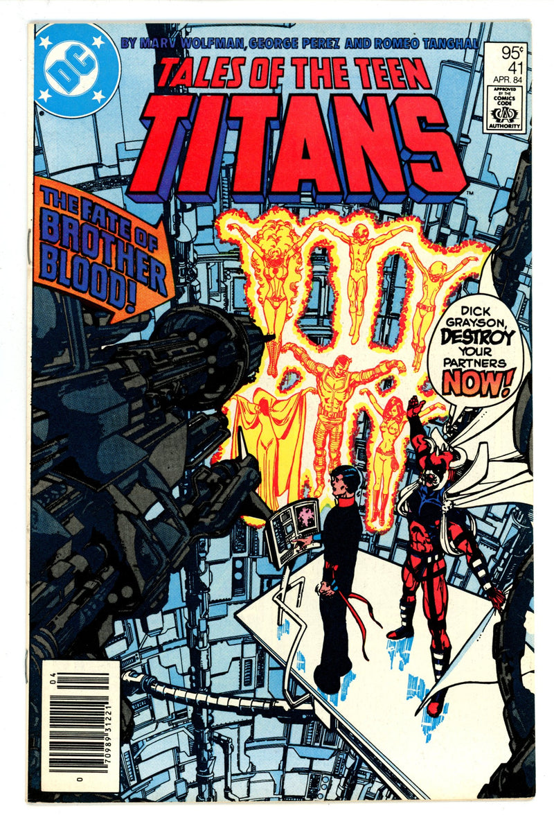 Tales of the Teen Titans 41 FN/VF (7.0) (1984) Canadian Price Variant 