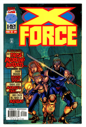 X-Force Vol 1 64 High Grade (1997)