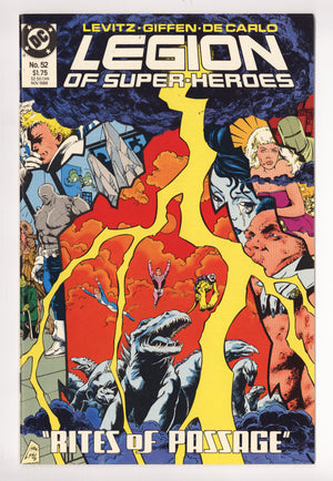 Legion of Super-Heroes Vol 3 52 High Grade (1988)