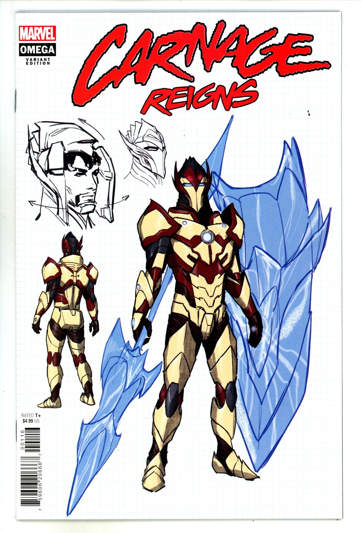 Carnage Reigns Omega 1 High Grade (2023) Ohta Design Incentive Variant 