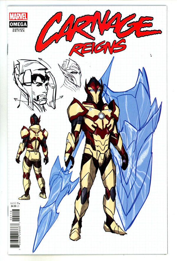 Carnage Reigns Omega 1 High Grade (2023) Ohta Design Incentive Variant