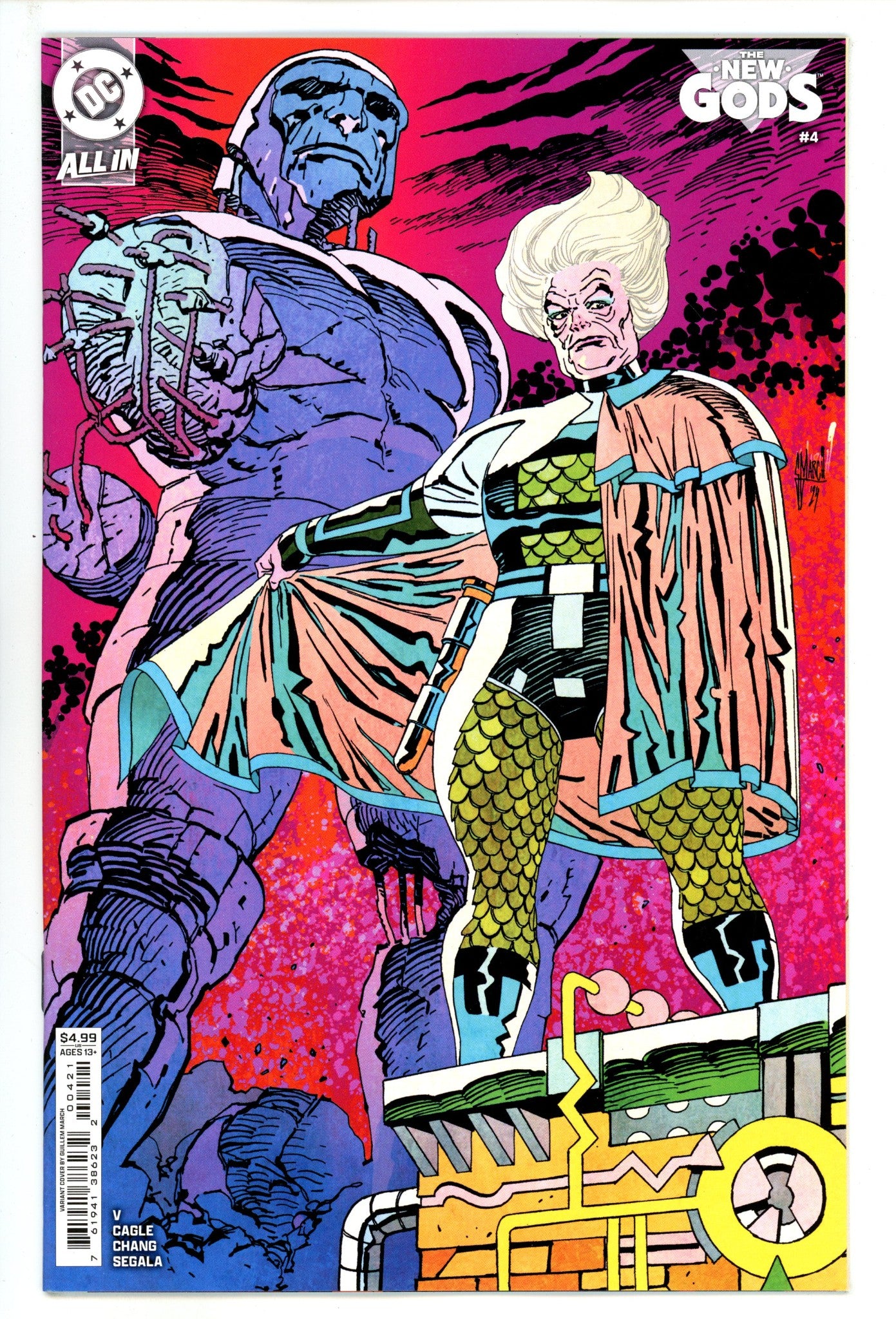 New Gods Vol 5 4 March Variant (2025)