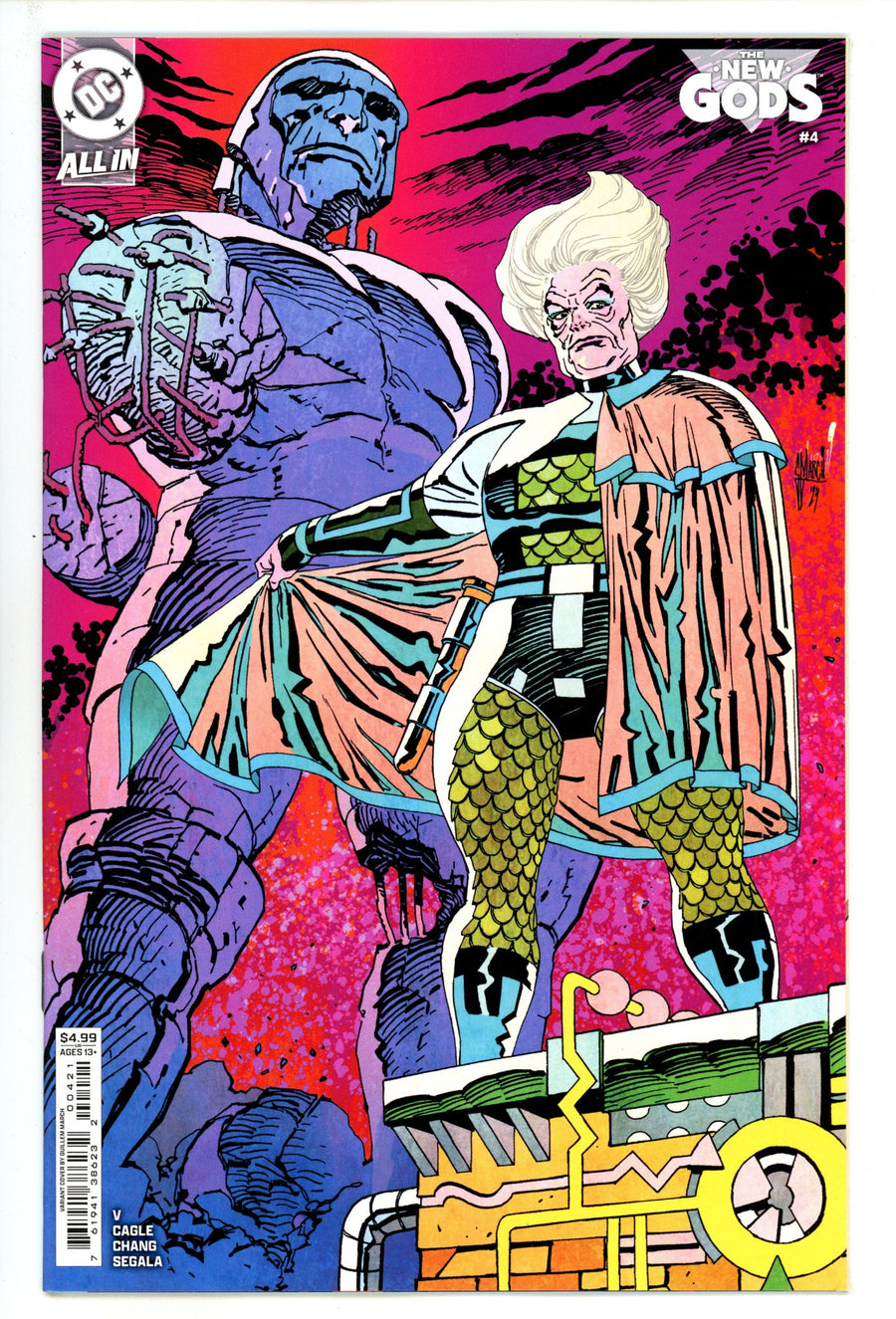 New Gods Vol 5 4 March Variant (2025)