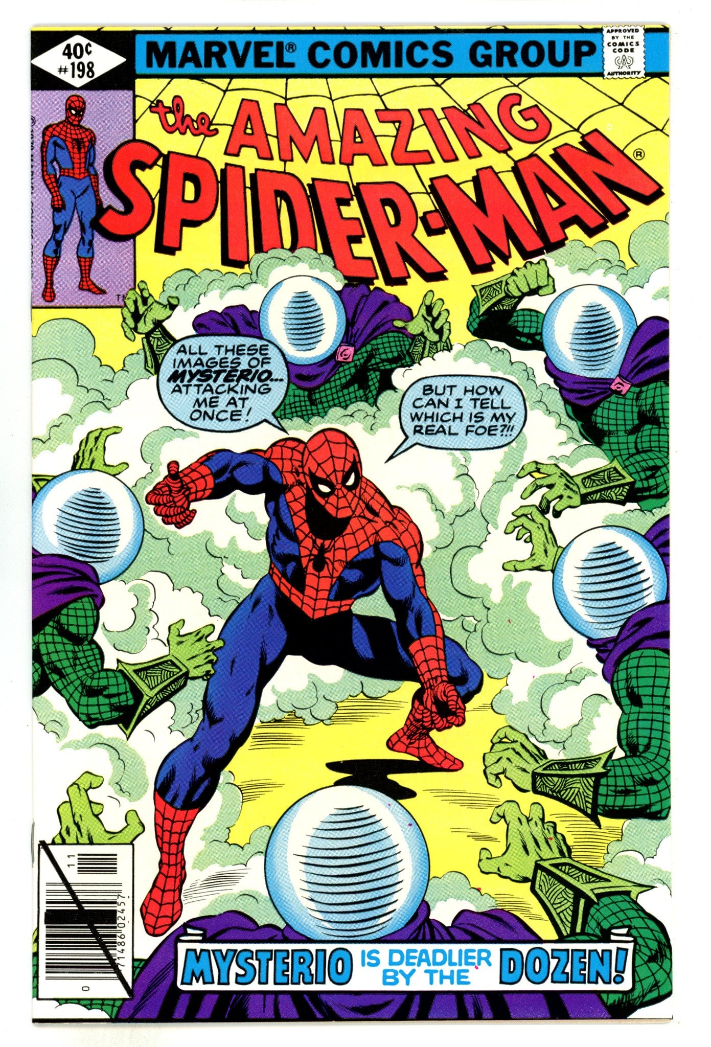 The Amazing Spider-Man Vol 1 198 VF (8.0) (1979) 