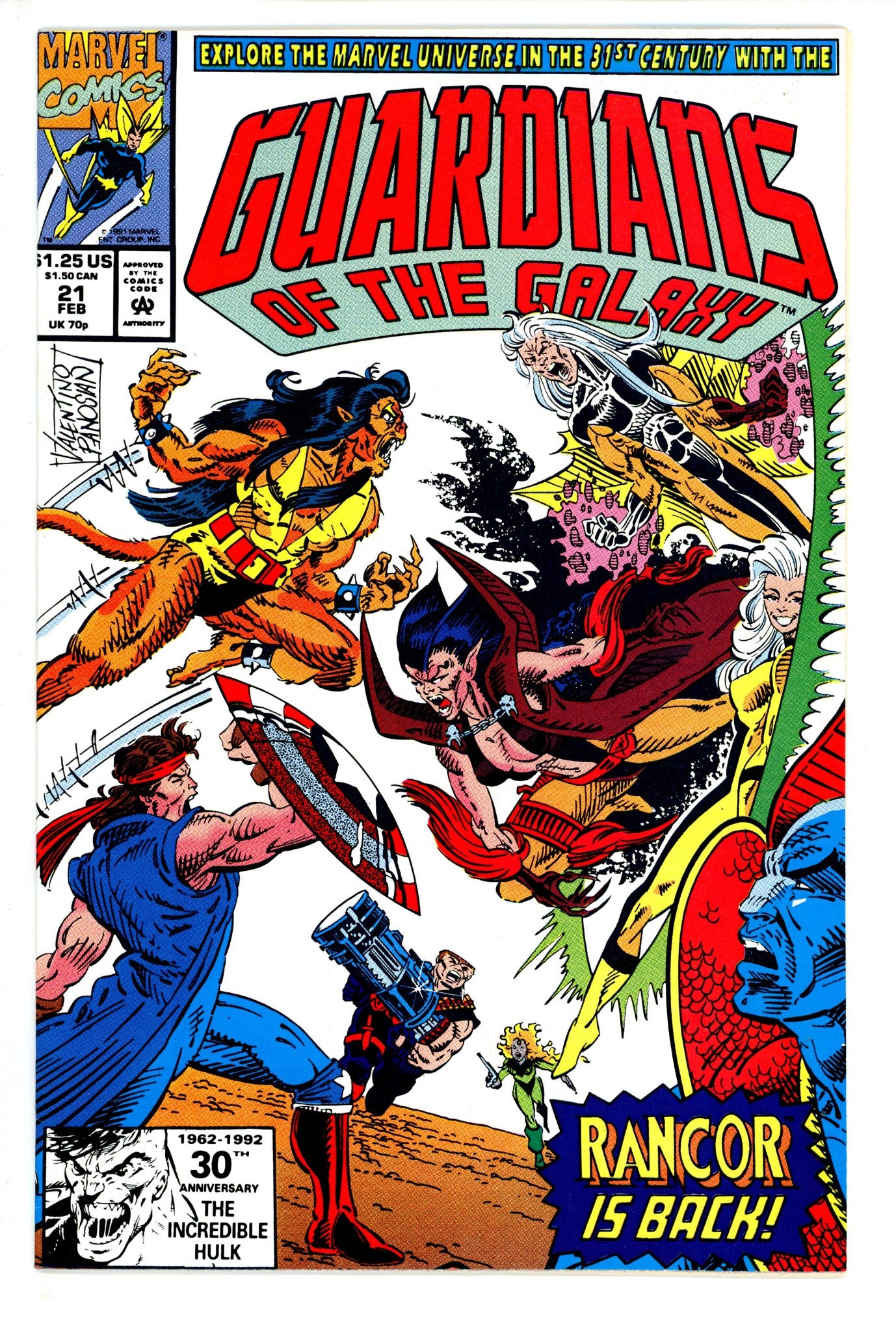 Guardians of the Galaxy Vol 1 21 (1992)