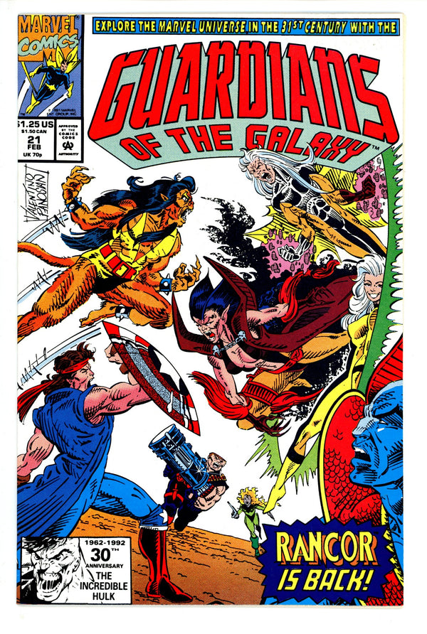 Guardians of the Galaxy Vol 1 21 (1992)