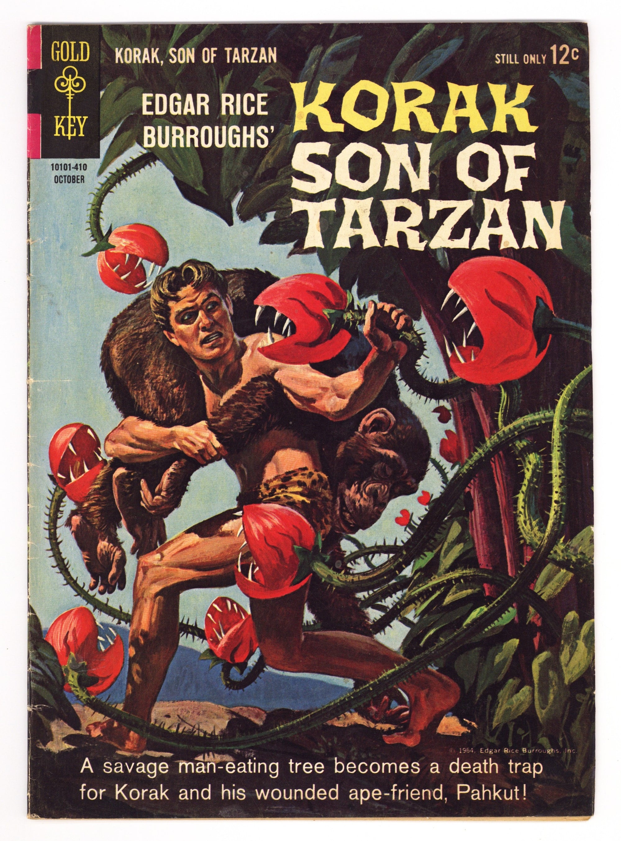 Edgar Rice Burroughs Korak, Son of Tarzan 5 Low Grade (1964) 