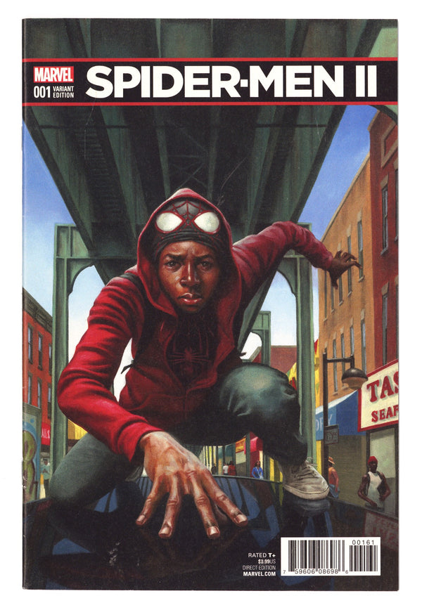 Spider-Men II 1 VF+ (8.5) (2017) Nelson Incentive Variant