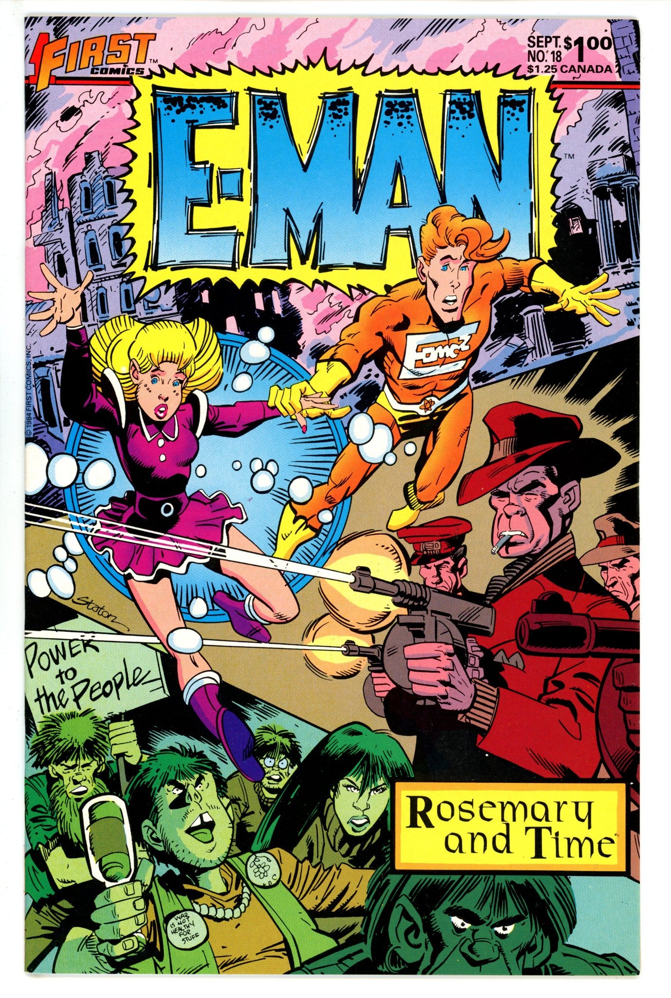 E-Man Comics Vol 2 18 (1984)
