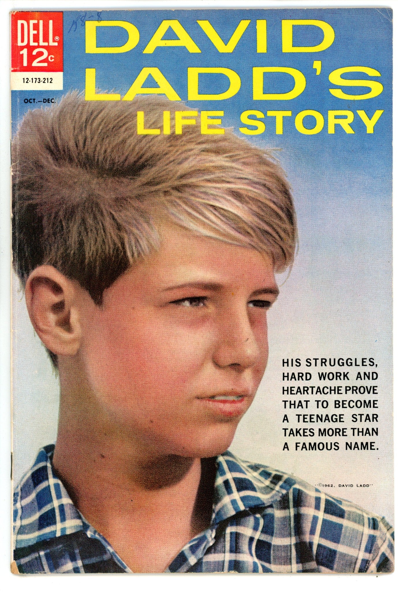 David Ladd's Life Story 12-173-212 FN- (5.5) (1962) 