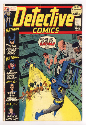Detective Comics Vol 1 421 VG+ (4.5) (1972) 