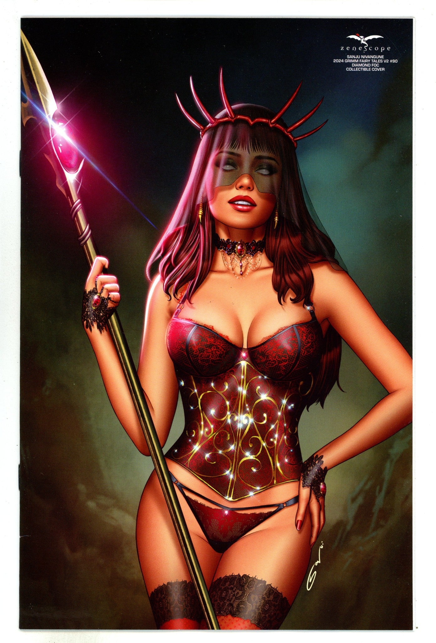 Grimm Fairy Tales Vol 2 90 Nivangune Risque Incentive Variant VF/NM (2024)