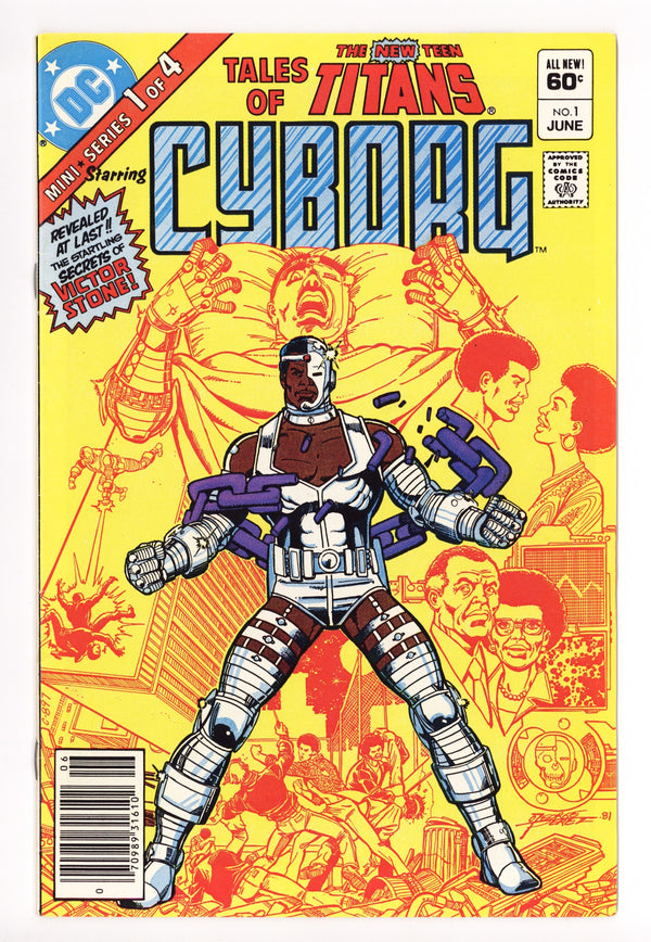 Tales of the New Teen Titans 1 Mid Grade (1982) Newsstand