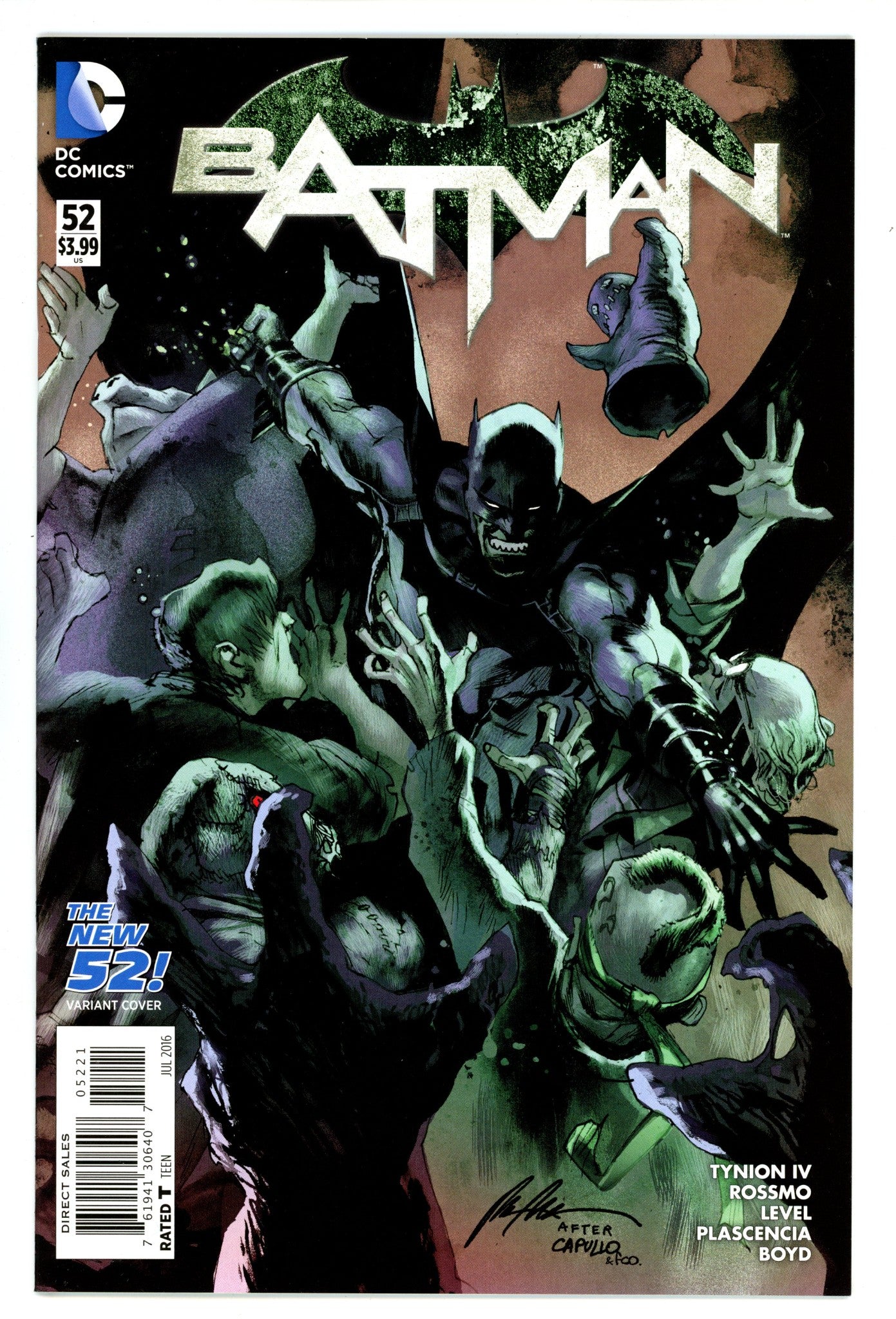 Batman Vol 2 52 High Grade (2016) Albuquerque Variant 