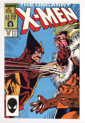 The Uncanny X-Men Vol 1 222 FN+ (6.5) (1987)