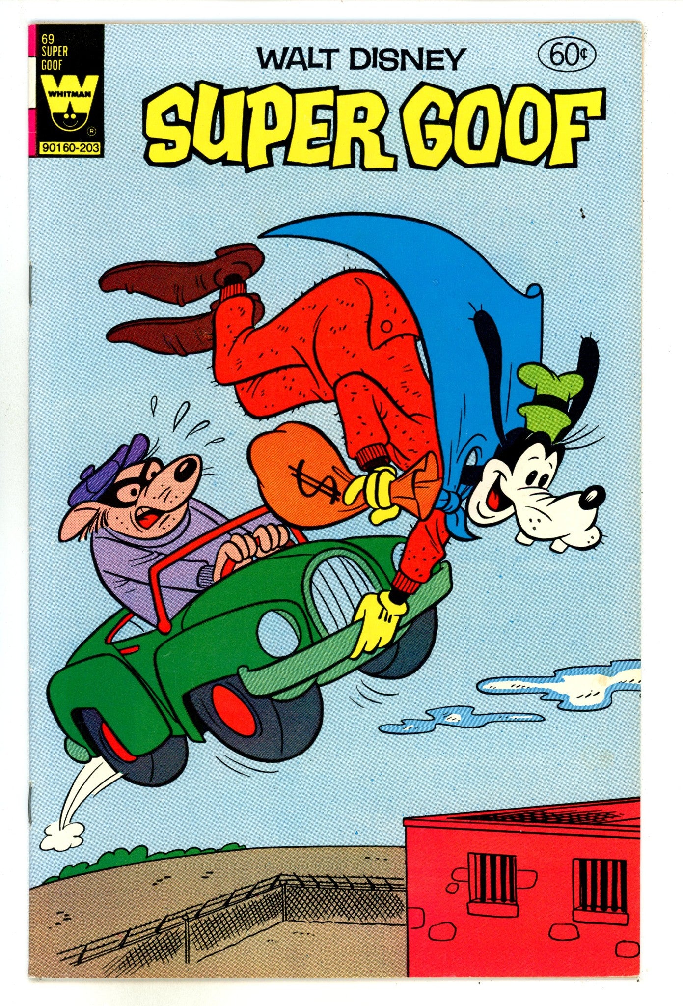 Walt Disney Super Goof 69 Low Grade (1982) Whitman Variant 