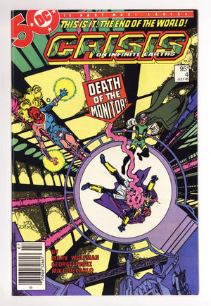 Crisis on Infinite Earths 4 NM- (9.2) (1985) Canadian Price Variant