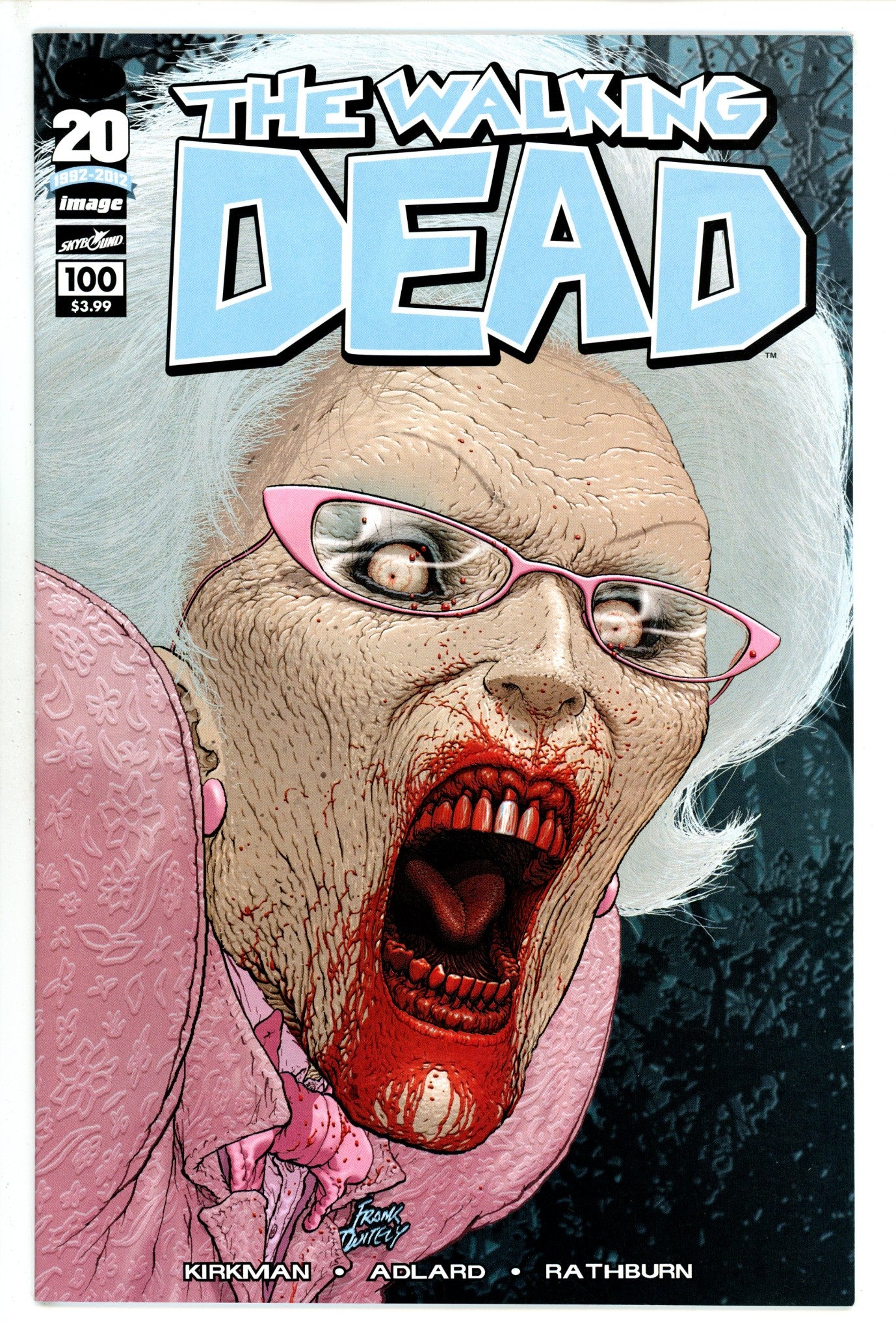 The Walking Dead 100 Quitely Variant VF/NM (2012)