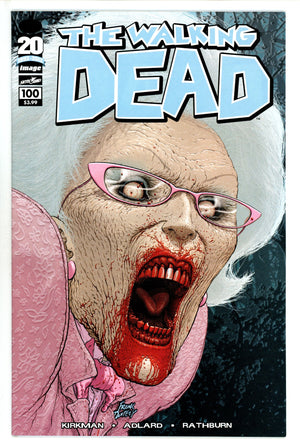 The Walking Dead 100 Quitely Variant VF/NM (2012)