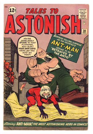 Tales to Astonish Vol 1 38 VG+ (4.5) (1962)