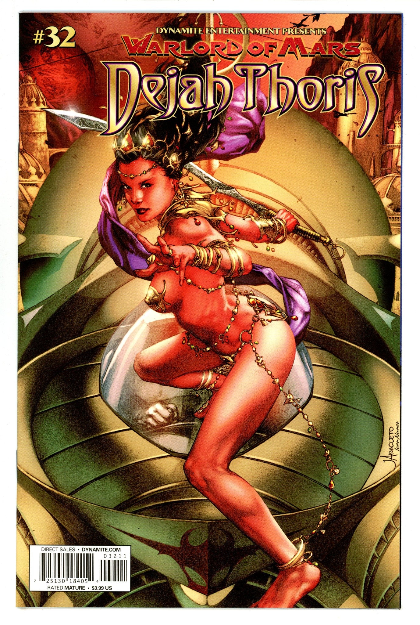Warlord of Mars: Dejah Thoris 32 High Grade (2013) Anacleto Variant 