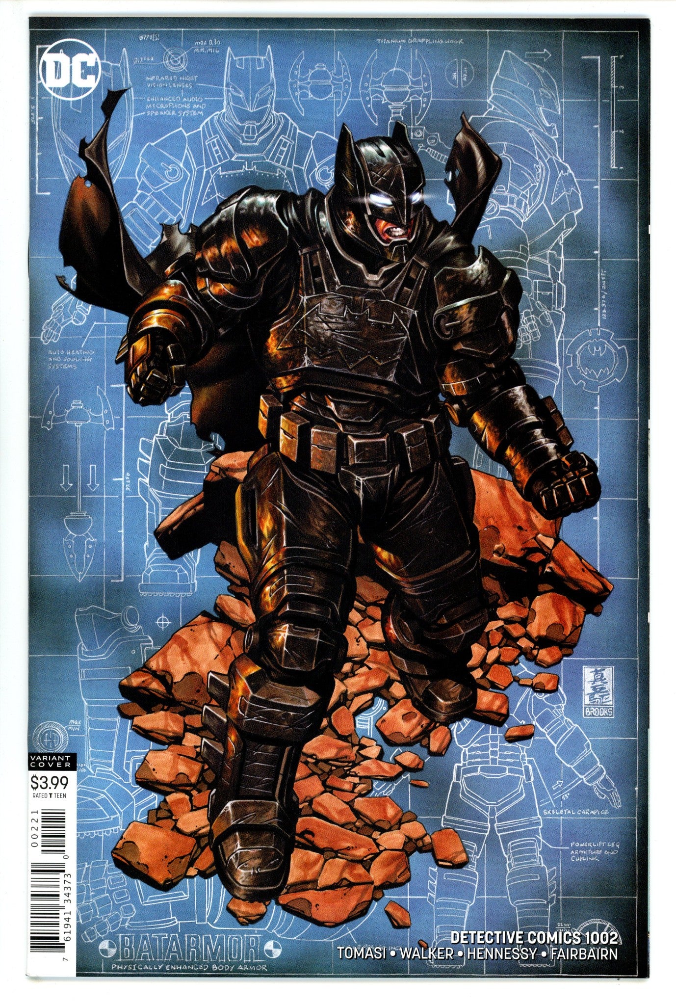 Detective Comics Vol 3 1002 Brooks Variant (2019)