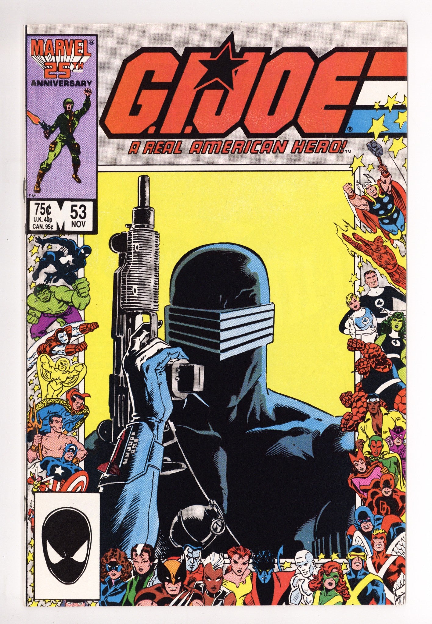 G.I. Joe, A Real American Hero 53 VF/NM (9.0) (1986) 