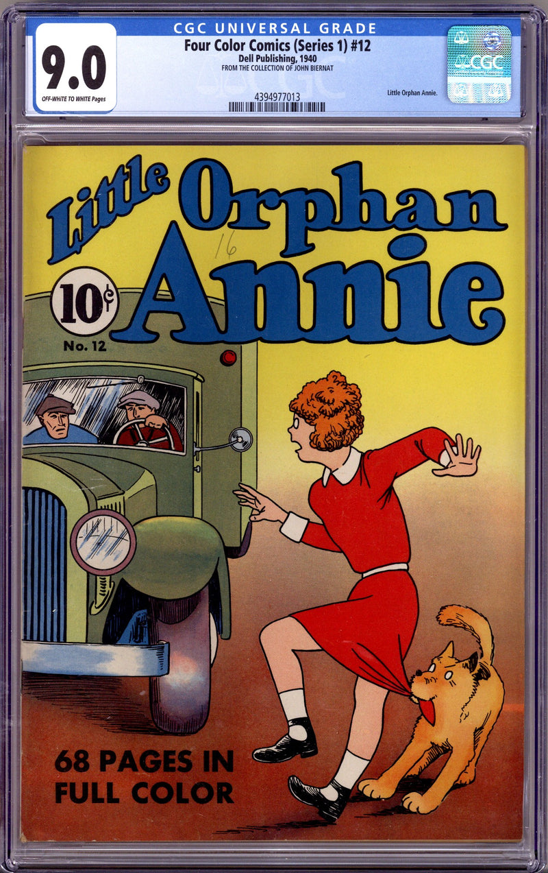 Four Color Vol 1 12 CGC 9.0 (VF/NM) (1940)