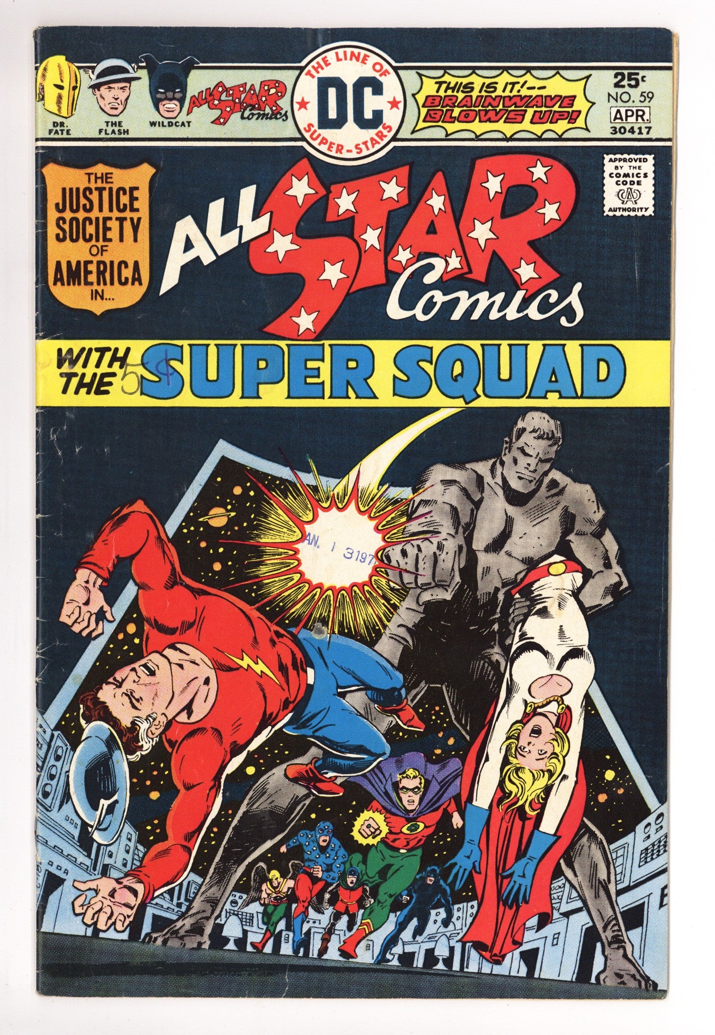 All-Star Comics Vol 1 59 Low Grade (1976) 