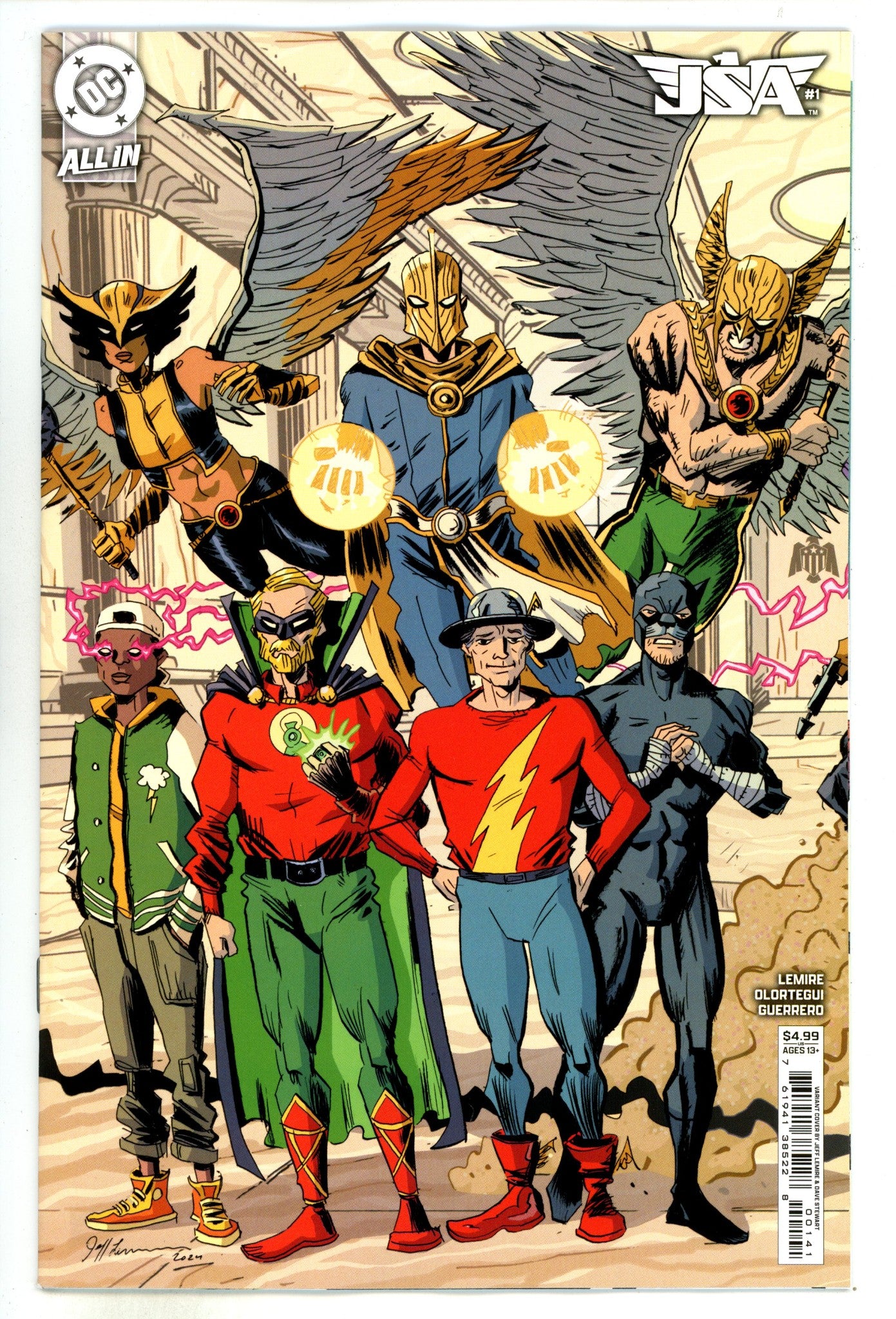 JSA Vol 2 1 Lemire Variant (2024)