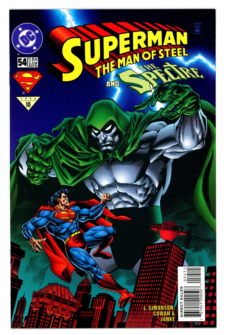 Superman: The Man of Steel 54 High Grade (1996) 
