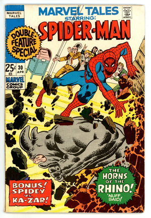 Marvel Tales Vol 2 30 FN- (5.5) (1971) 