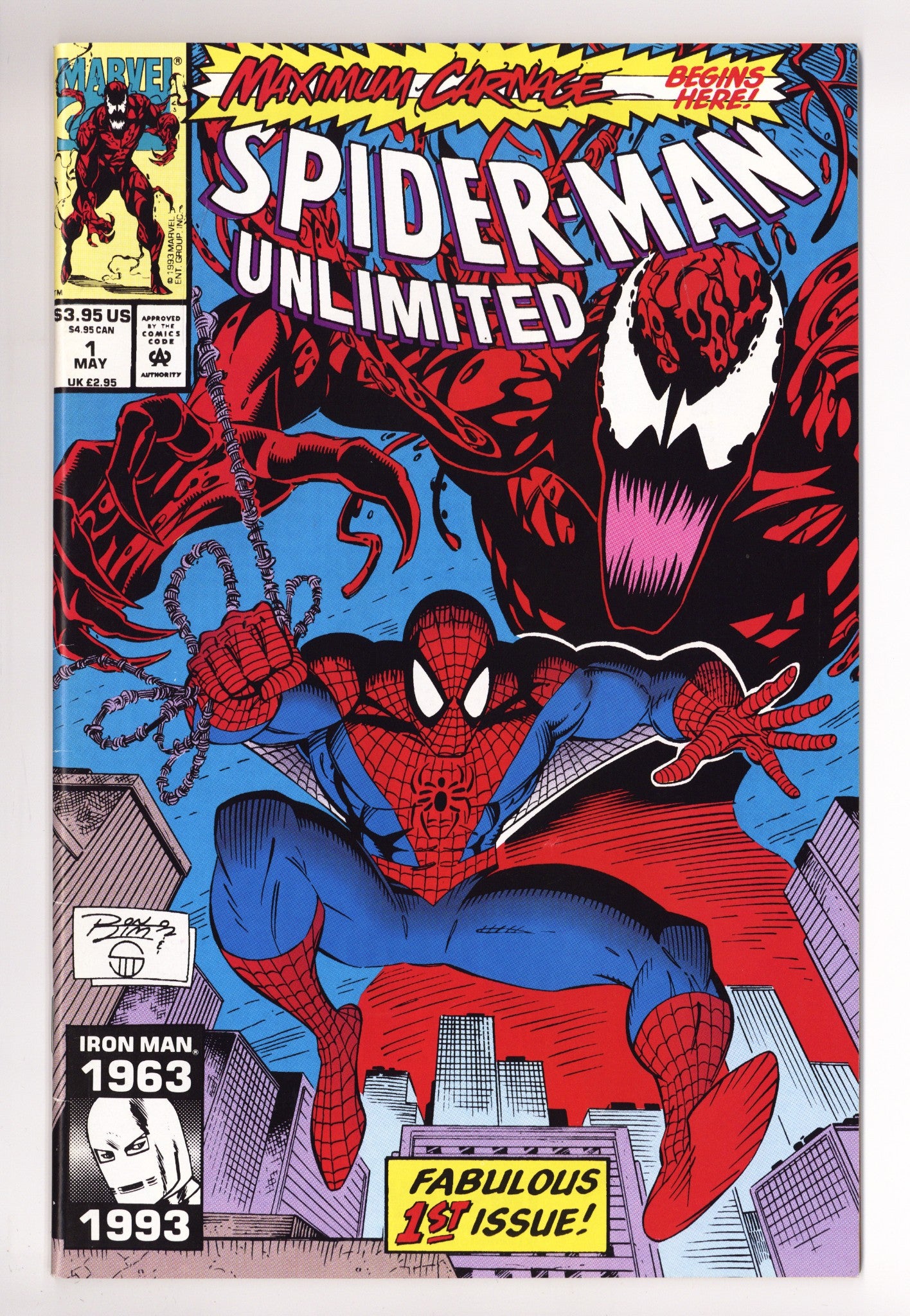 Spider-Man Unlimited Vol 1 1 VF (8.0) (1993) 