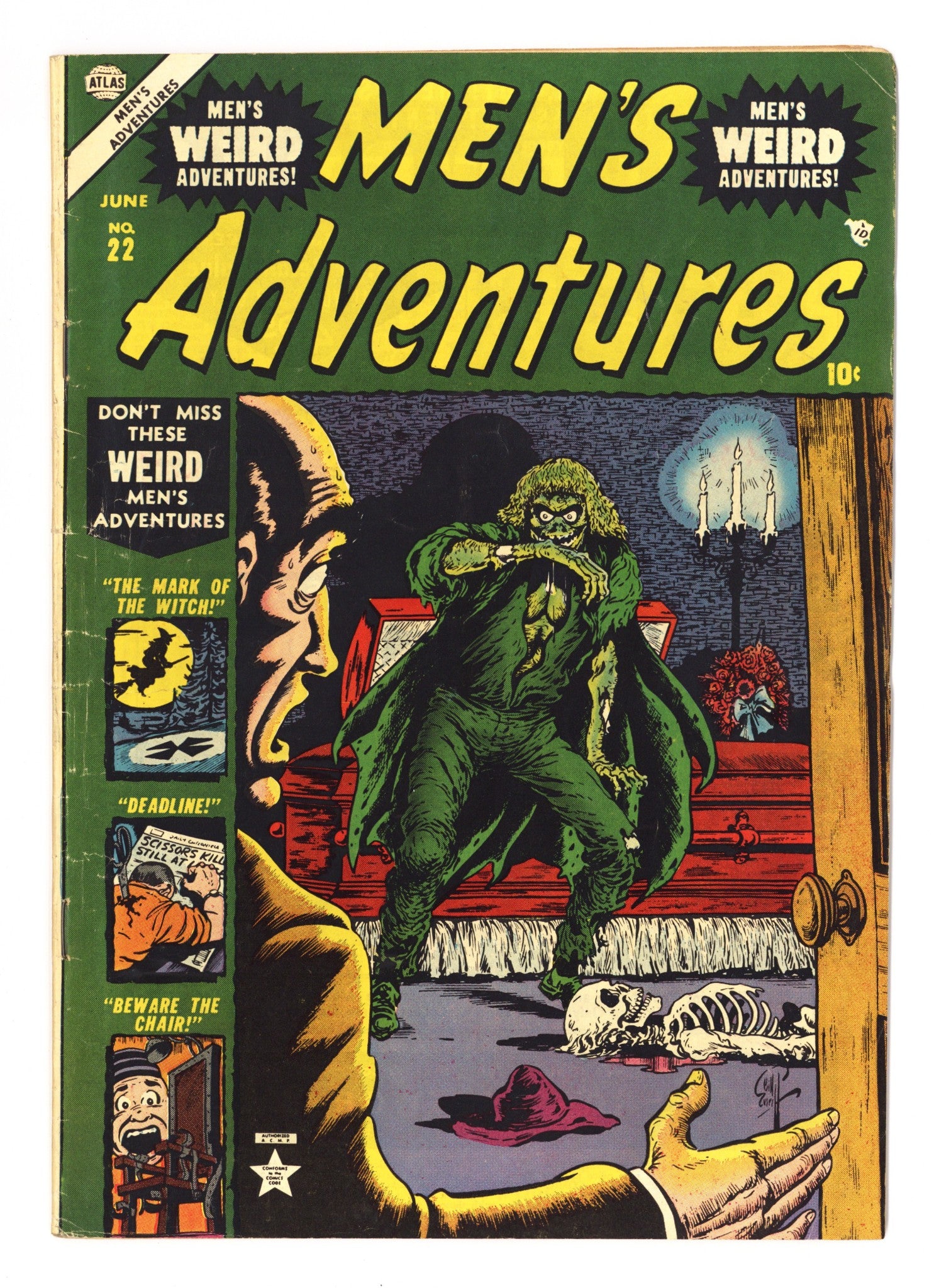 Men's Adventures 22 VG (4.0) (1953) 
