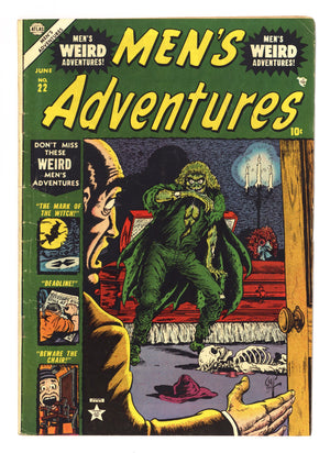 Men's Adventures 22 VG (4.0) (1953)