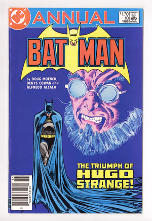 Batman Annual Vol 1 10 VF- (7.5) (1986) Canadian Price Variant 