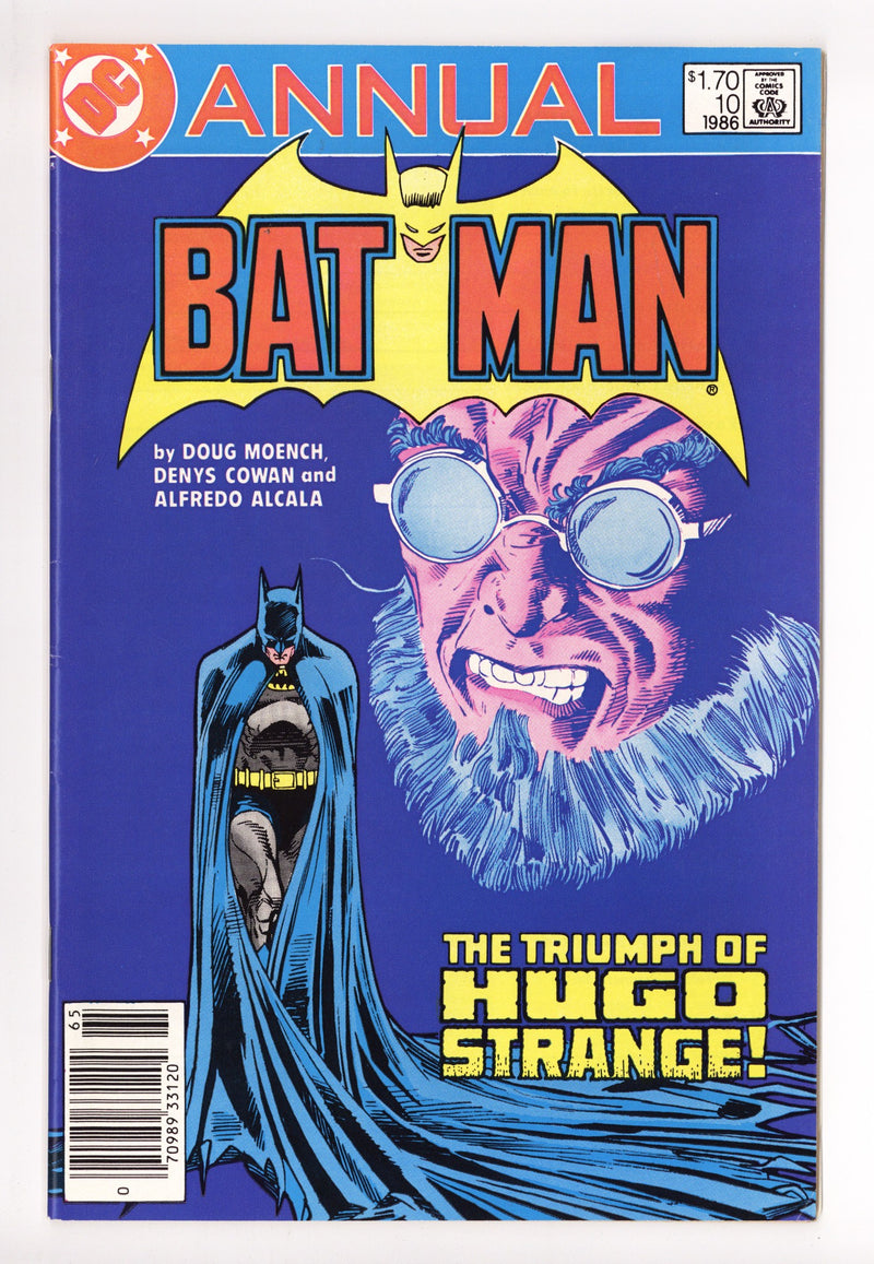 Batman Annual Vol 1 10 VF- (7.5) (1986) Canadian Price Variant 