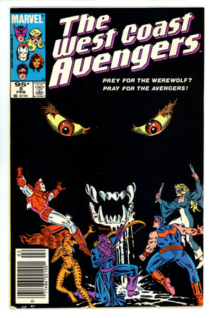 West Coast Avengers Vol 2 5 VF- (7.5) (1986) Canadian Price Variant