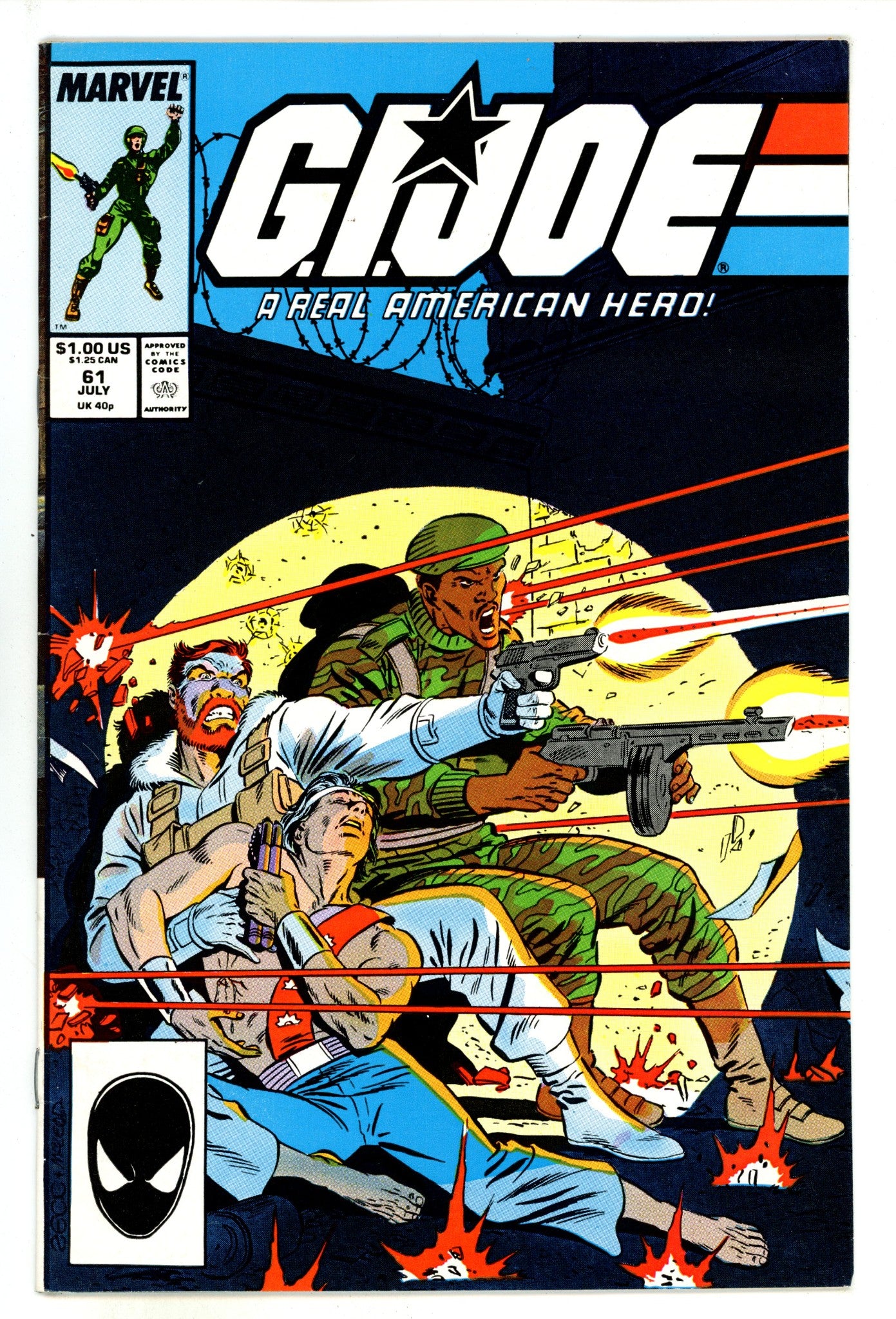 G.I. Joe, A Real American Hero 61 High Grade (1987) 