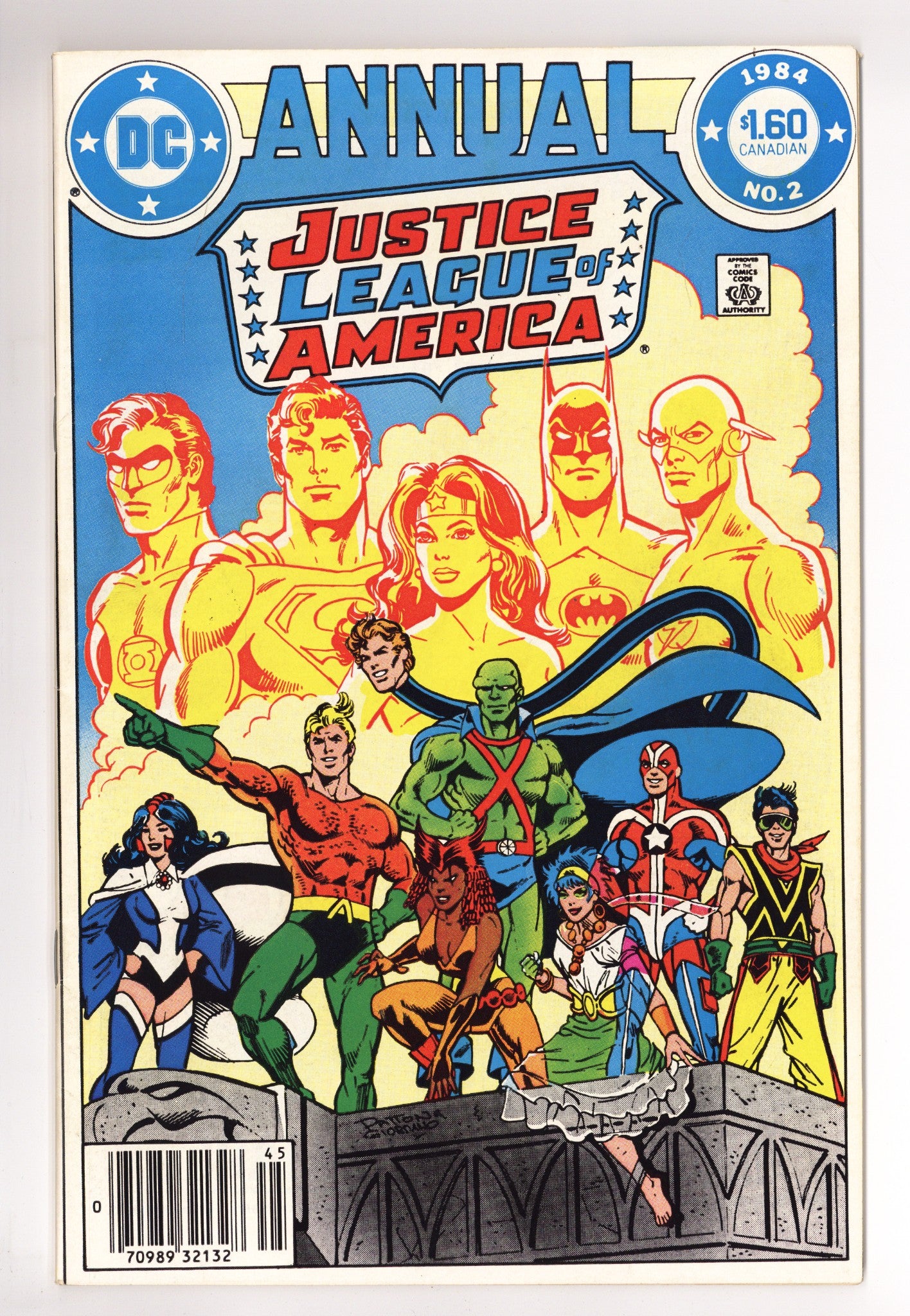 Justice League of America Annual Vol 1 2 FN (6.0) (1984) Canadian Price Variant 