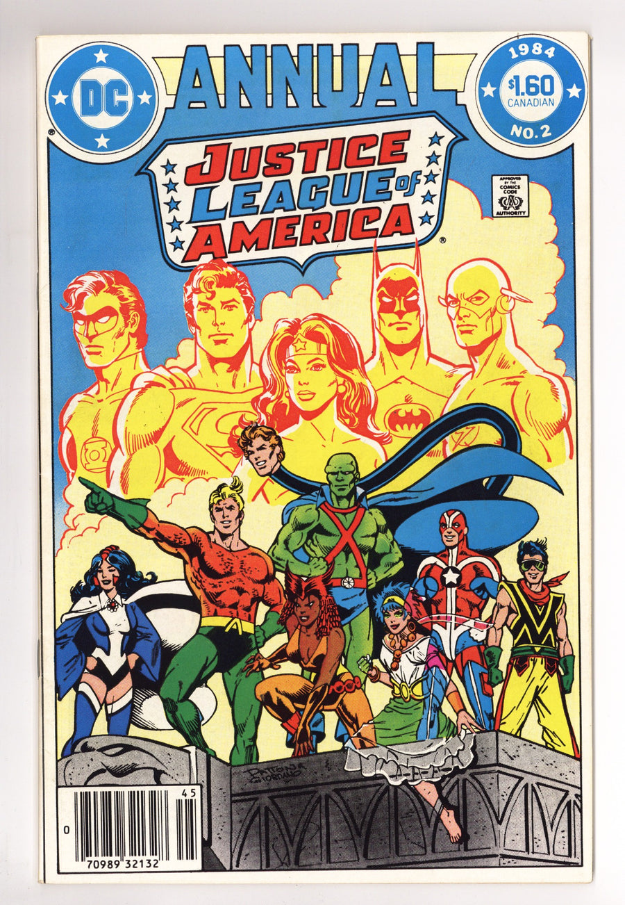 Justice League of America Annual Vol 1 2 FN (6.0) (1984) Canadian Price Variant 