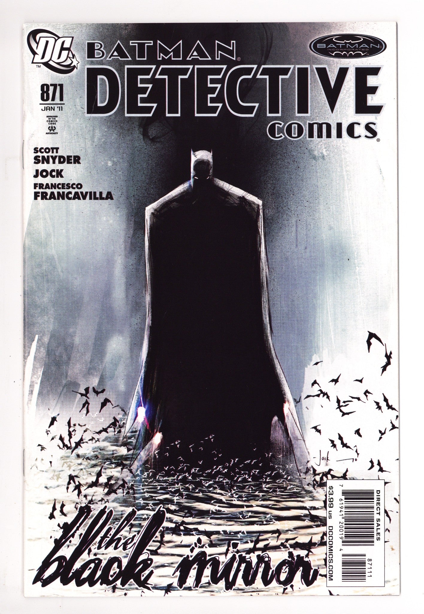 Detective Comics Vol 1 871 NM- (9.2) (2011) 