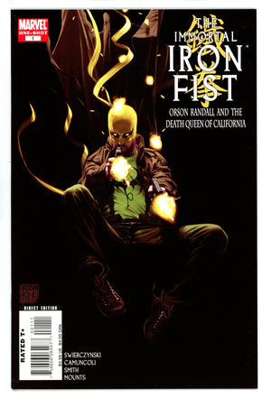The Immortal Iron Fist: Orson Randall and the Death Queen of California 1 High Grade (2008)