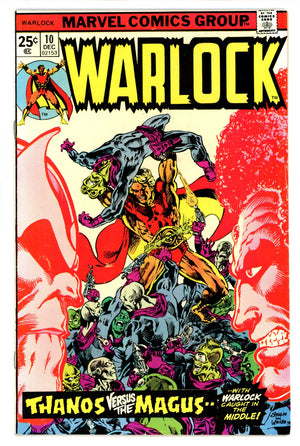 Warlock Vol 1 10 FN/VF (7.0) (1975)