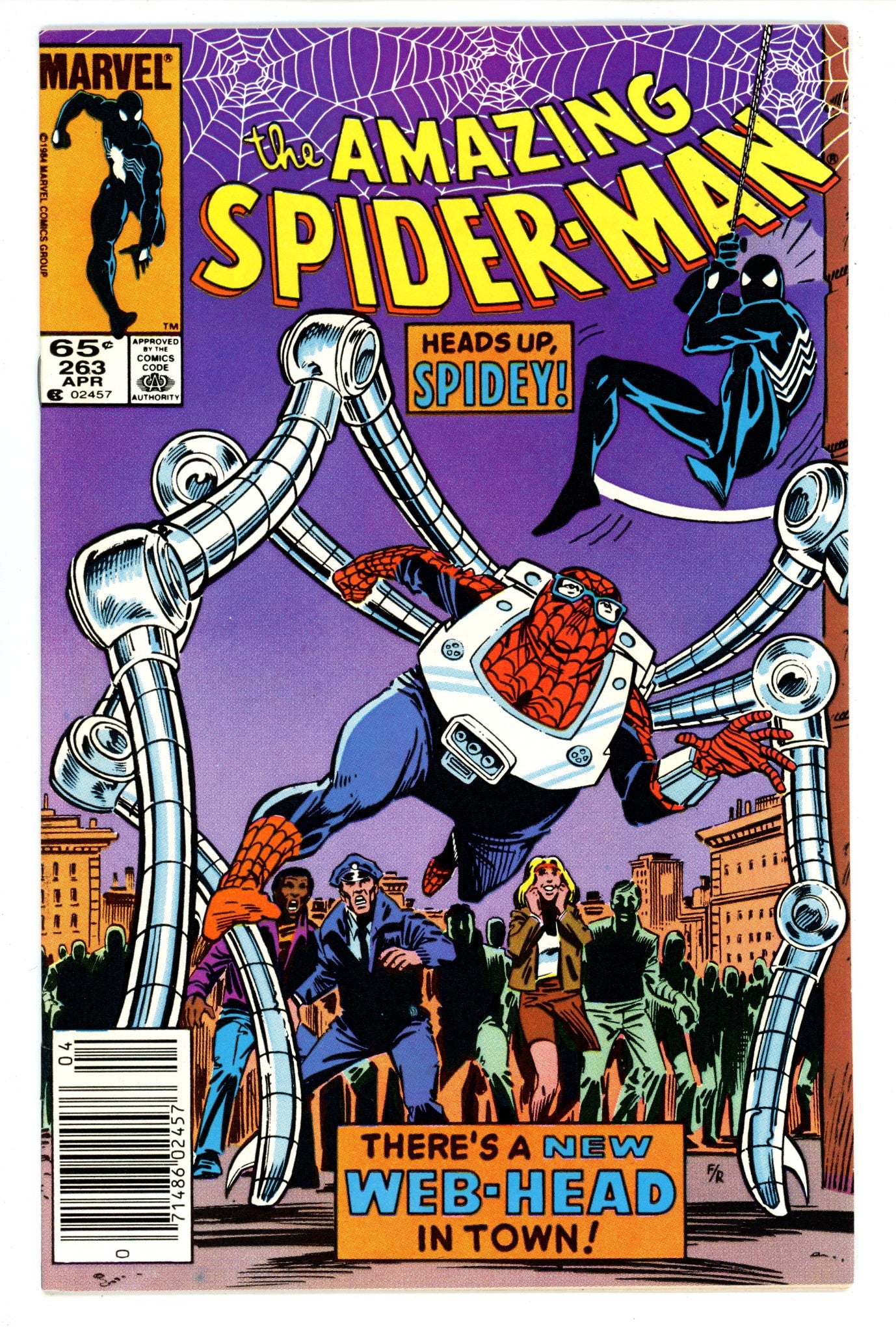 The Amazing Spider-Man Vol 1 263 FN+ (6.5) (1985) Newsstand 