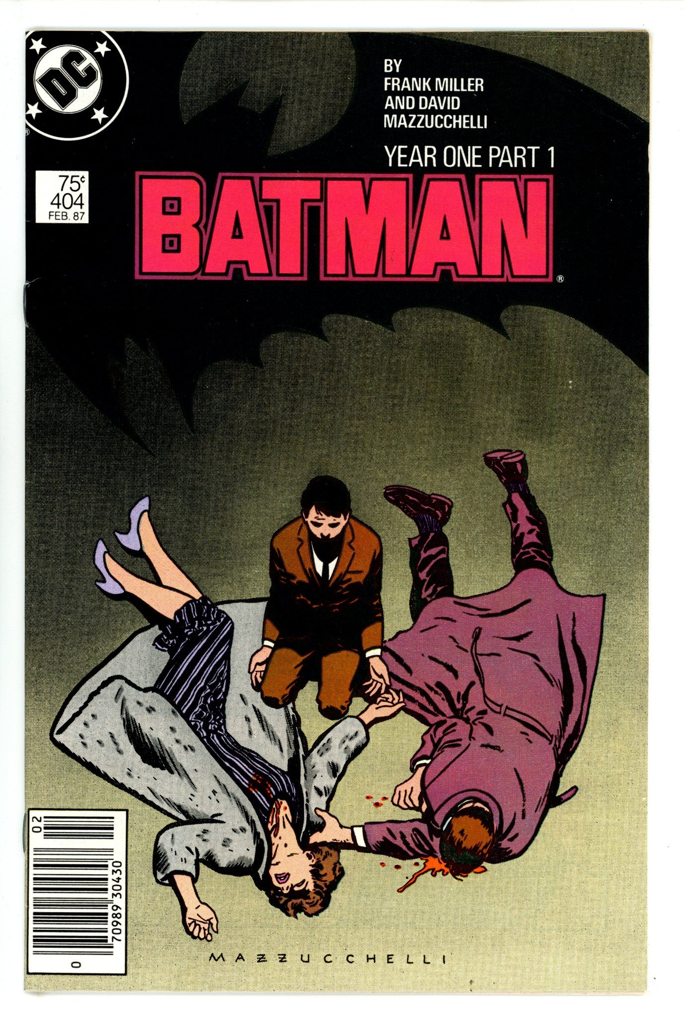 Batman Vol 1 404 VF- (7.5) (1987) Newsstand 